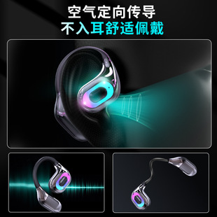 2025 New Smart Translation S25 Bluetooth Headset Ai Conference Recording Real-Time Ear-Mounted Sports Noise Reduction Travel