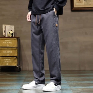 2024 New Arrival Loose Casual Pants Spring and Autumn American Style Wide Leg Pants Men's Summer Straight Overalls