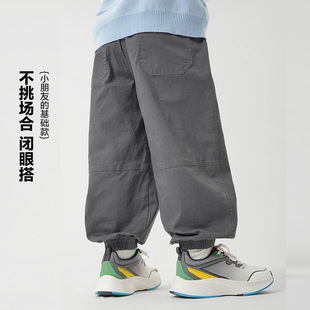 Boys Crane Pants Spring Pants 2025 New Spring Children's Wear Children's Baby Boy Woven Pants Spring Pants