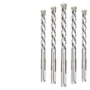 Electric hammer drill round shank alloy two-pit two-groove cement wall concrete drilling with 6mm round head impact drill