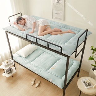 Hg Student Mattress Dormitory 0.9M Winter Warm Thickened Bedclothes Home Tatami Lamb Velvet Removable and Washable Folding