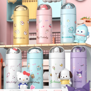 Sanrio Kemeng космическая капсула Вакуумная чашка креативная Милая портативная Милая мультяшная полная уродливой рыбы coolomi KT Cat
