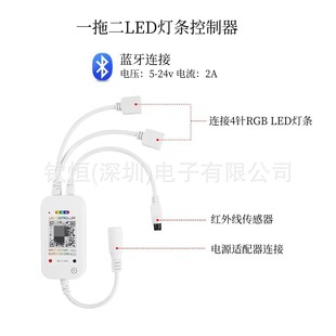 Инфракрасный 40 клавиш Bluetooth музыкальный контроллер синхронизации RGB5050 красочные светодиодные фонари с интеллектуальным контроллером APP