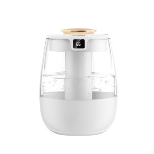 New large-capacity humidifier mute double spray air-conditioning room spray digital display portable water colorful bedside lamp