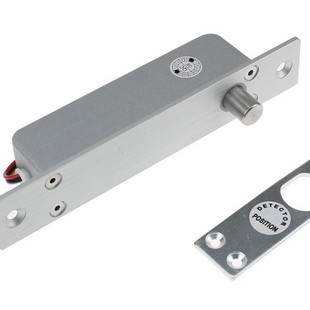 Office wooden door iron door 12V24V concealed small low temperature signal access control electric plug lock small size electric plug lock