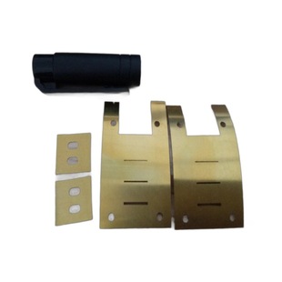 Ultra-thin metal special-shaped cutting tantalum sheet environmental protection phosphor copper sheet laser drilling micro-hole small hole processing non-standard customization