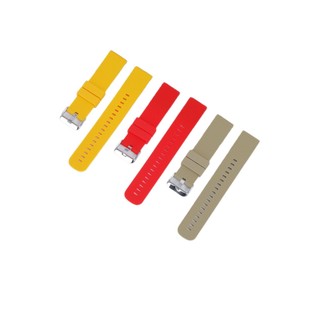 Factory in stock color silicone strap universal interface for mi band iwach strap skin-friendly breathable resistance