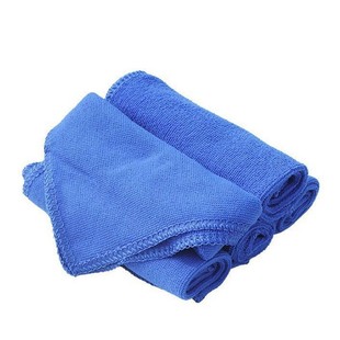Distribution link-fiber blue car wash towel 30*30 double-sided cleaning cloth special car wash car does not fall off