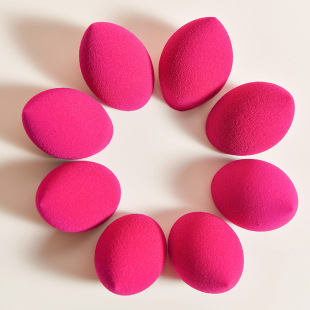 Factory direct makeup egg oblique beauty makeup egg hydrophilic water becomes larger non-latex super soft gourd water drop puff