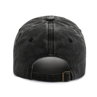Hat Men's Personality Washed Old Letter Embroidered Cap Outdoor Fashion Women's Sunshade Couple Baseball Cap