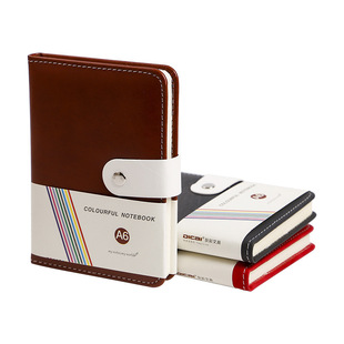 Notebook A6 portable portable hand account simple business imitation leather notebook buckle diary notebook wholesale