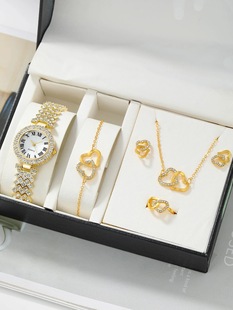 Popular women's quartz watch fashion watch gift full diamond all-match high-grade quartz watch one-piece delivery