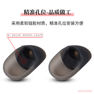 Подходит для проводной гарнитуры-вкладыша Kingston HyperX Extreme Unknown Skylark 2, силиконовая гарнитура для ушей