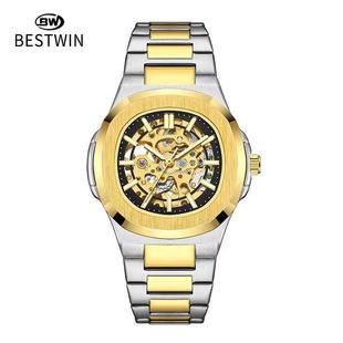 Swiss men's watch mechanical watch hollow new men's watch automatic brand business watch wholesale