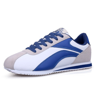 Autumn Men's Shoes Vintage Running Shoes Low-top Leather Lightweight Forrest Gump Shoes Fashion Jogging Shoes Casual sneaker