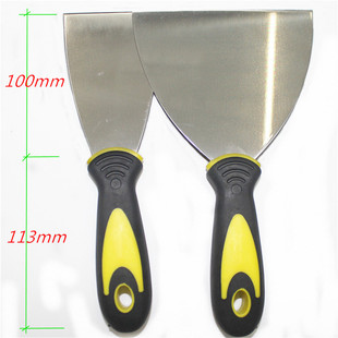 Supply Two-color Plastic Handle Putty Knife Paint Tool Scraper Putty Trowel Shovel Floor Cleaning Scraper Mirror Polishing