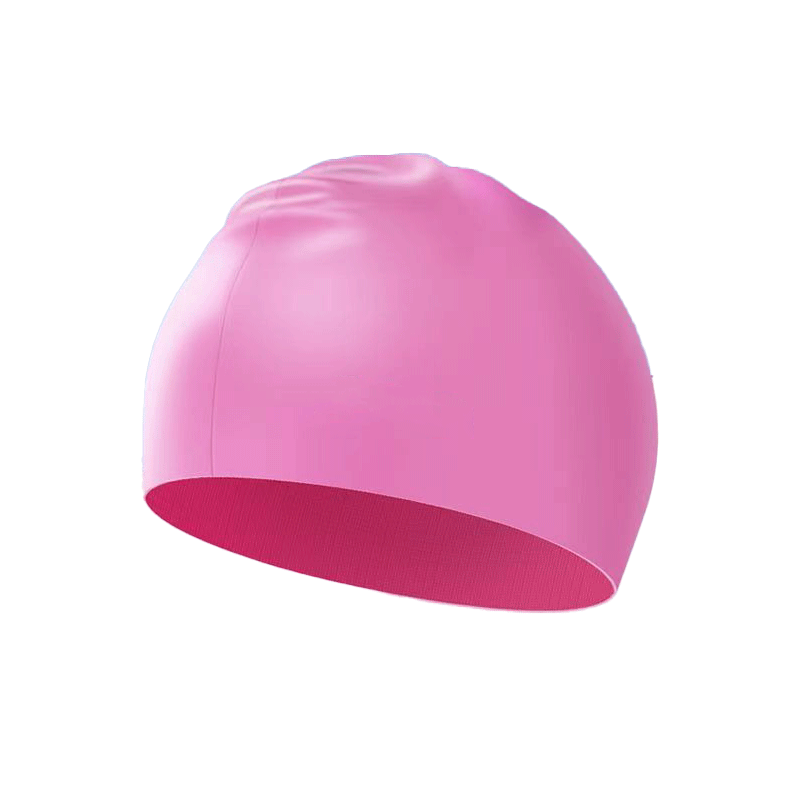 New wholesale plastic swimming cap adult unisex solid color swimming equipment fresh high elastic waterproof comfortable swimming cap