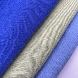 32 320g polyester cotton terry fish scale vests fabric autumn and winter tc surface bristles bottom fleece napped warm flannel