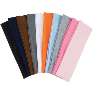 European and American Yoga Elastic Sports Headband Fitness Sweat Absorbing Headband Headband Amazon Cross-border Non-slip Headband Headband