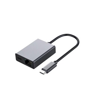 Source Factory typec Gigabit Wired Network Card RJ45 Port Converter PD100W Fast Charge 2-in -1 Expansion