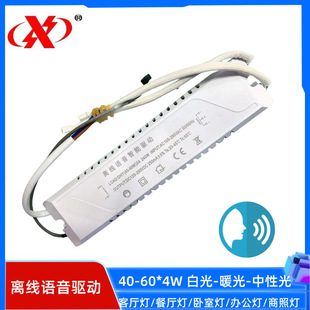 External drive power intelligent offline voice drive power ceiling light panel panel light LED drive power