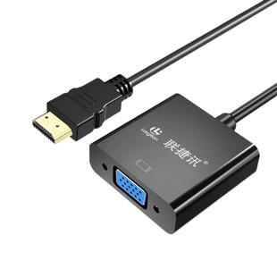 Hdmi в vga конвертер ноутбук настольный компьютер телеприставка проектор адаптер кабель монитор в прямом эфире