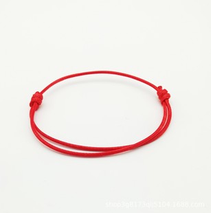 Hand-woven couple girlfriends watch adjustable bracelet Korean style wax leather rope men's and women's bracelet anklet lucky rope