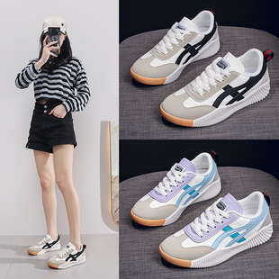 2024 Summer New Korean Style Easiest for Match Flat White Shoes Women Breathable Casual Student Sneakers Women's Sports Running Shoes