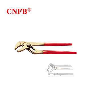 Tianjin Bridge anti CNFB explosion-proof tool water pump pliers explosion-proof stacked water pump pliers T8251