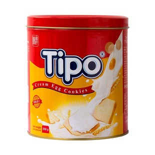 Tipo Milk-Flavored Rusks Imported from Vietnam, Meal Replacement, Nutritious Breakfast, Crispy Biscuits, Snacks, Snacks