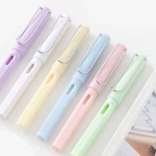 Zhengzi pen replaceable ink bag pen wholesale transparent macaron third grade primary school student calligraphy gift