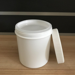 Оптовая продажа новый 500ml широкогорловая пластиковая бутылка 500 г с внутренней крышкой пластиковый барабан черный белый прозрачный