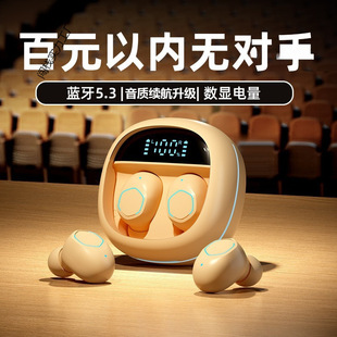 Wireless Bluetooth Headset 2024 New In-Ear Suitable for Apple Sleep Long Endurance Huawei Xiaomi Available