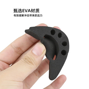Factory direct supply women's high heels pointed shoes front shoe Plug toe cushion adjustment size anti-grinding toe adjustment pad