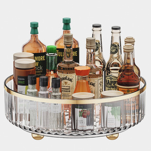 Kitchen Seasoning Storage Rack Countertop Rotating Storage Household Supplies Special Multi-functional Seasoning Box