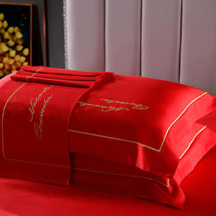 High-grade cotton pillowcase 100% solid color cotton long-staple cotton pillowcase one pair of adult household one pillow cover