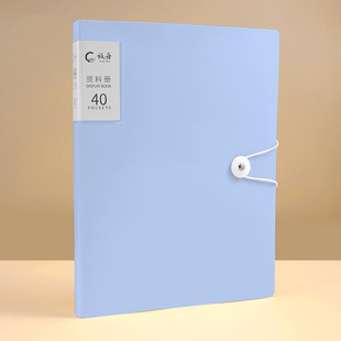 A4a5 Information Book Translucent Document Bag Multi-layer Insert File Book Certificate Collection Book Test Paper Collection Book Wholesale