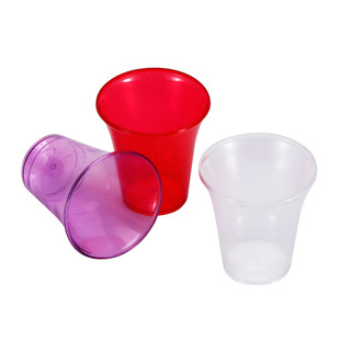 Cross-border direct supply factory wholesale in stock 0.75oz disposable transparent plastic cup party catering party communion cup