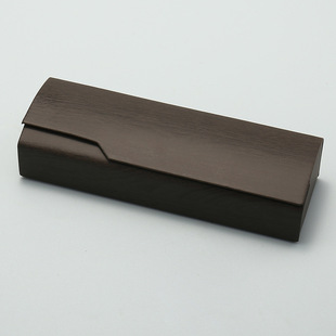 Wood grain less mouth flip hand glasses box spot anti-pressure optical flat myopia presbyopic glasses box printable