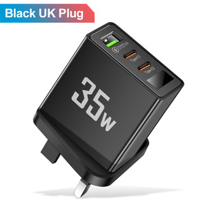 Переменная частота 1USB + 2 Type-c умный многоинтерфейсный цифровой дисплей зарядное устройство для мобильного телефона зарядная головка трансграничная оптовая продажа