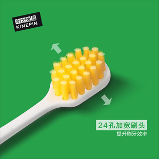 Today's Yipin Wide Head Toothbrush Toothpaste suit Travel Portable Dental Toothpaste for Men and Women Home and Student Toiletry Cover