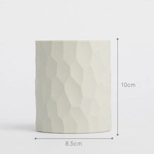 Fashion large capacity pen holder multi-functional student stationery desktop decoration Nordic Children's pen holder round storage box