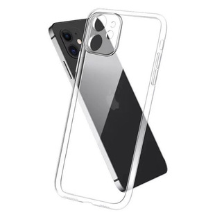 Для iPhone15 чехол для телефона Apple 14Promax Прозрачная защитная крышка объектива 11xs прямой край все включено мягкий чехол