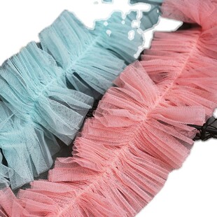 Garment Headwear Accessories 13cm/9cm Super Dense Shaggy Mesh Lace Fungus Mesh Lace HB15081901