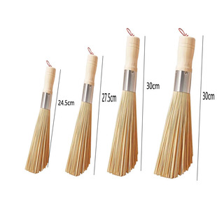 Wholesale bamboo pot brush household dishwashing brush pot does not hurt the pot brush kitchen stove decontamination cleaning filament oblique bamboo brush