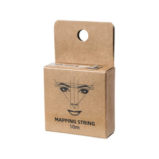 Ink line ruler for embroidery auxiliary line drawing eyebrow ruler positioning mapping line box solid dry ink mapping string