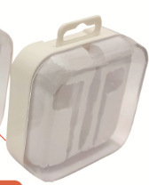 Earphone packing box new data cable Apple transparent packing box earphone storage box crystal box packaging earphone box