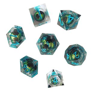 DDND Table Dragon & Dungeon COC Run Group TRPG Kru Многогранная смола Dice Set 7