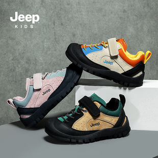 Jeep обувь для мальчиков зимняя бархатная хлопчатобумажная обувь мягкая подошва зимняя обувь 2024 новый стиль детская обувь детская обувь спортивная обувь