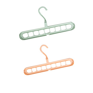 Factory wholesale multi-functional magic foldable drying rack home hanging clothes storage artifact nine-hole hanger generation hair